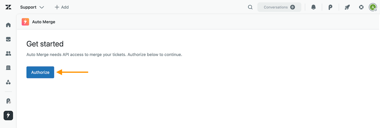 Authorize Auto Merge